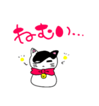 ねこのハクちゃん(日常使)Cat Haku-Daily（個別スタンプ：24）