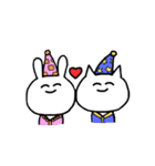 うさぴょんだぜ2（個別スタンプ：21）