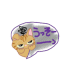 吹き出しねこスタンプ（個別スタンプ：21）