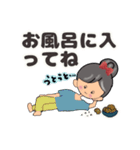 グレイヘア変身みりこちゃん[ママ役に挑戦]（個別スタンプ：25）