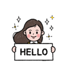 ヨジョンの丁寧な仕事生活（個別スタンプ：1）