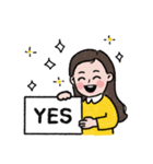 ヨジョンの丁寧な仕事生活（個別スタンプ：5）