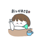 ゆるハピガールズの日常（個別スタンプ：3）