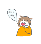 ゆるハピガールズの日常（個別スタンプ：5）