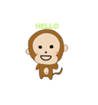 Hi MONKEY☆（個別スタンプ：1）