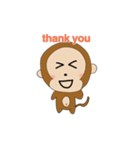 Hi MONKEY☆（個別スタンプ：6）