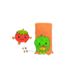 トマトくんとピーマンちゃん（個別スタンプ：19）