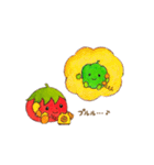 トマトくんとピーマンちゃん（個別スタンプ：21）