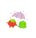 トマトくんとピーマンちゃん（個別スタンプ：24）