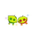 トマトくんとピーマンちゃん（個別スタンプ：26）
