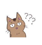 ゆるい茶毛猫（個別スタンプ：31）