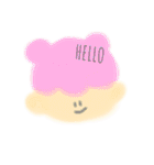 ふわふわふれんずちゃん（個別スタンプ：1）