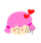 ふわふわふれんずちゃん（個別スタンプ：10）