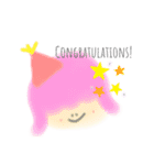 ふわふわふれんずちゃん（個別スタンプ：14）