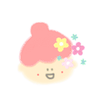 ふわふわふれんずちゃん（個別スタンプ：18）