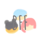 ふわふわふれんずちゃん（個別スタンプ：35）