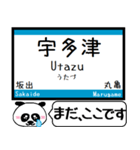 四国 予讃線(高松-伊予西条)まだこの駅です（個別スタンプ：10）