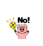 ブタのマイキー（個別スタンプ：7）