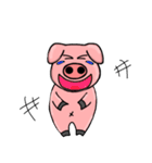 ブタのマイキー（個別スタンプ：21）