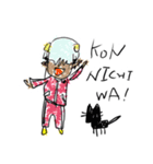 骨ぐるみたち。らくがきver.（個別スタンプ：9）