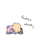 骨ぐるみたち。らくがきver.（個別スタンプ：17）
