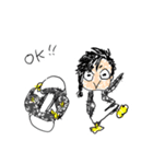 骨ぐるみたち。らくがきver.（個別スタンプ：31）