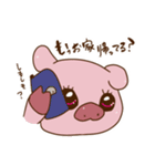 一緒に住み始めた雌豚（個別スタンプ：11）