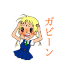 色んな制服の女の子スタンプ（個別スタンプ：30）