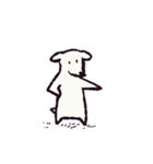 ゆる白いぬ（個別スタンプ：29）