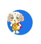 猫のごまと犬のきなこ（個別スタンプ：2）