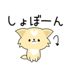 うちのしろくろわんこ。（個別スタンプ：3）