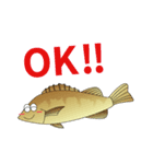 海釣りの魚！釣り好きのための（個別スタンプ：4）