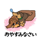 ダックス【めるぼ と ゆめち】2（個別スタンプ：8）