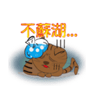 三つ猫とトーク（個別スタンプ：10）