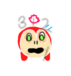 りんゴリラの豊顔（個別スタンプ：1）
