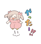 小児が3人（個別スタンプ：40）