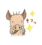 お行儀のいいキツネたち（個別スタンプ：12）