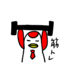 赤ペンタロー（個別スタンプ：21）
