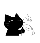 もっと仲良しのいぬとねこ（個別スタンプ：5）