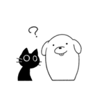 もっと仲良しのいぬとねこ（個別スタンプ：13）