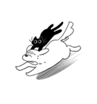もっと仲良しのいぬとねこ（個別スタンプ：16）