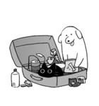 もっと仲良しのいぬとねこ（個別スタンプ：18）