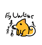 都会家族のやり取り犬スタンプ（個別スタンプ：11）