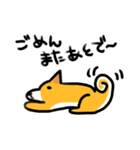 都会家族のやり取り犬スタンプ（個別スタンプ：31）