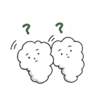 緩くシンプルな雲たち 2（個別スタンプ：5）