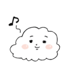 緩くシンプルな雲たち 2（個別スタンプ：9）