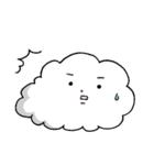 緩くシンプルな雲たち 2（個別スタンプ：21）