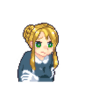 動く！ドット絵★感情表現全力女子・2（個別スタンプ：6）