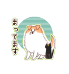 日常で使える！犬と黒猫のスタンプ（個別スタンプ：10）