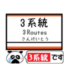 四国 伊予市内線 今まだこの駅です！（個別スタンプ：32）